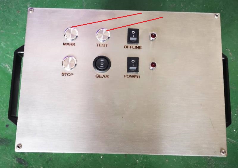 Meaisín greanta leictreach ríomhaire boise, meaisín marcáil ceallraí litiam, Meaisín Marcála Gan Sreang Dot Peen.